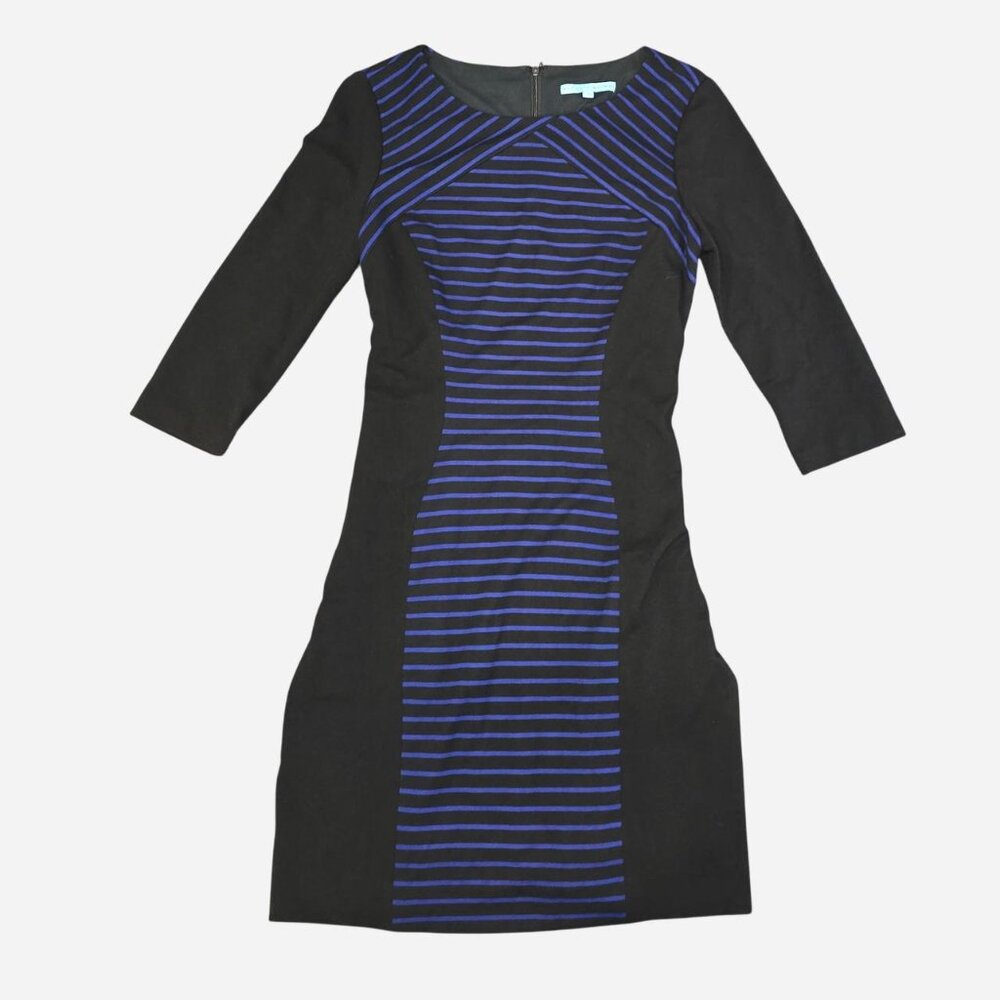 Antonio Melani Women's Black and Blue Dress